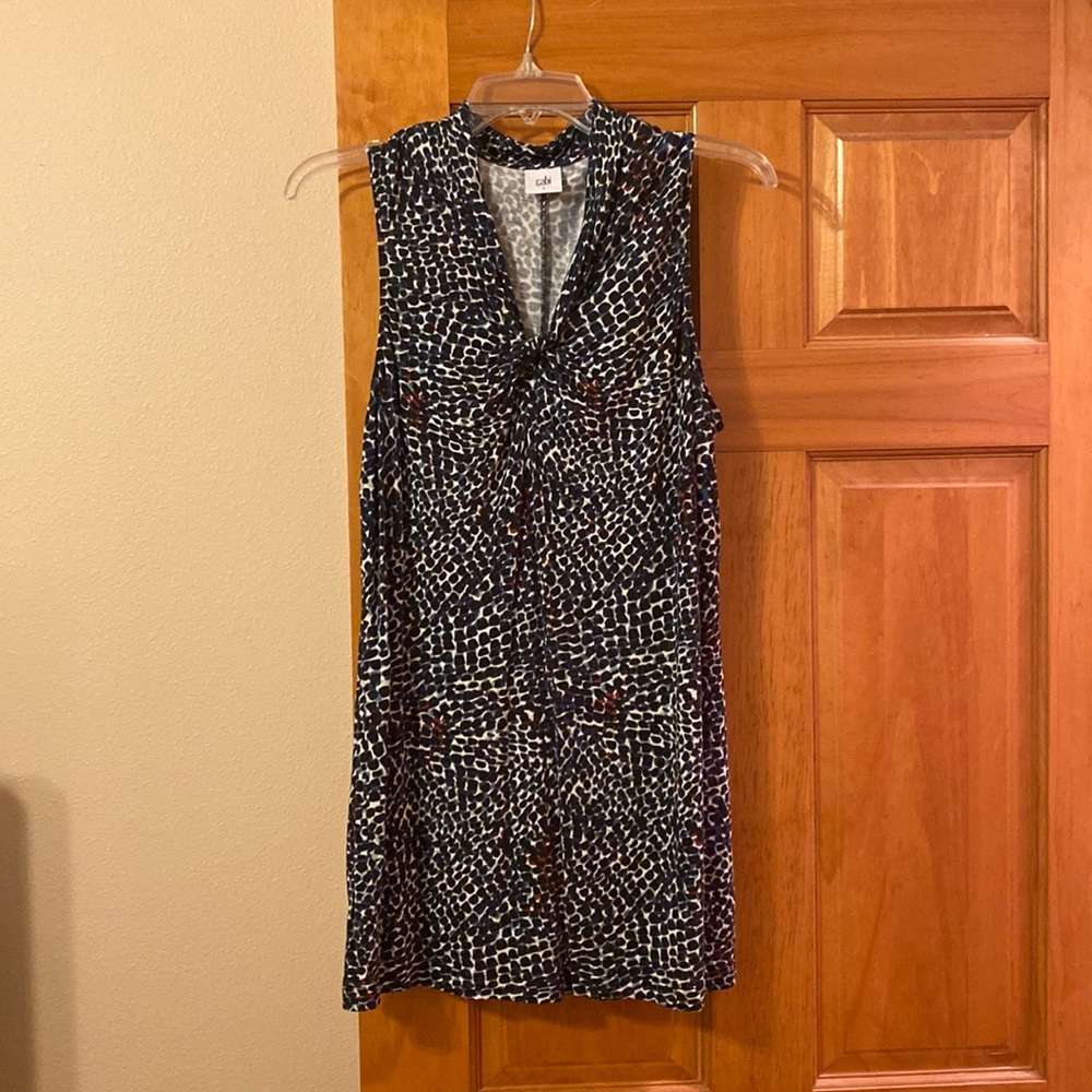 CAbi Bowie animal print tee